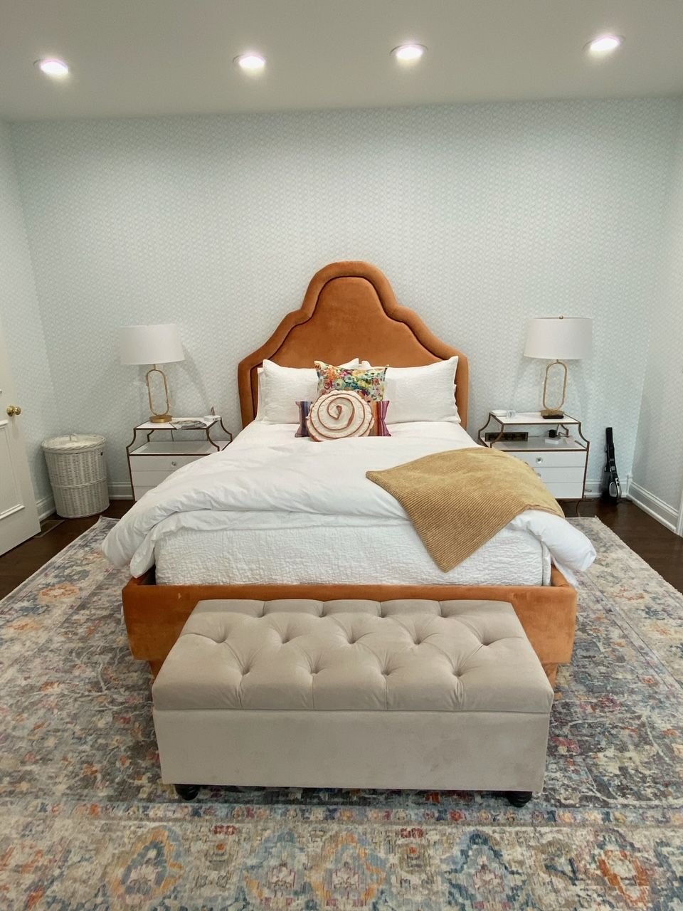 Nashville bedroom interior design by Abby Rose Interior Designer